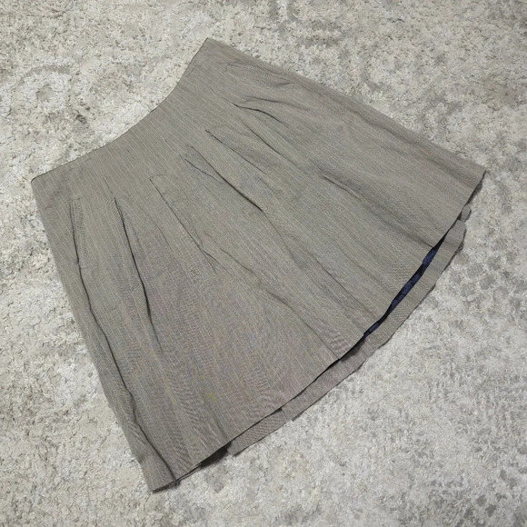 CABI Liverpool A-line Pleated Riding Skirt Style 202, 95% Cotton, Academia, 12 - Picture 14 of 16